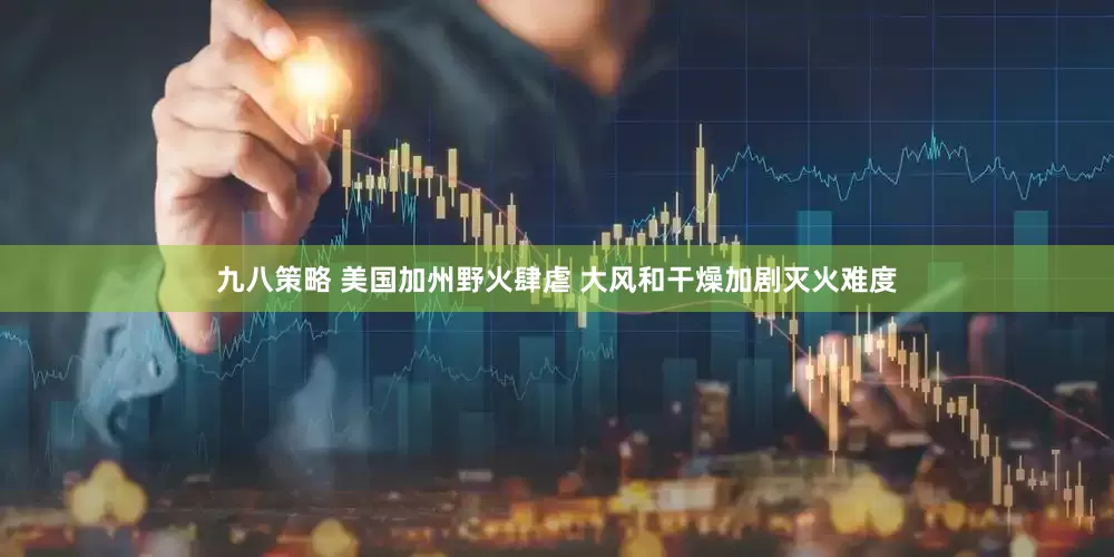 九八策略 美国加州野火肆虐 大风和干燥加剧灭火难度